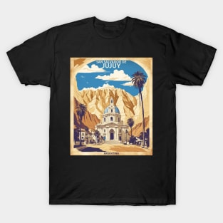 San Salvador de Jujuy Argentina Vintage Tourism Poster T-Shirt